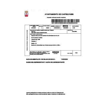 Autoliquidación Web